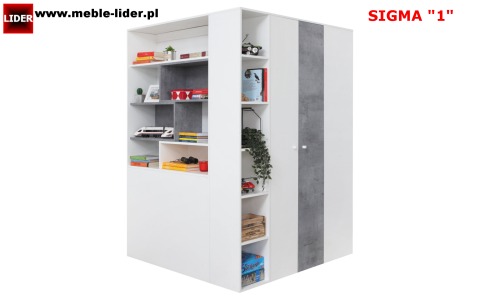 SIGMA 1  garderoba do pokoju młodzieżowego 