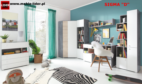 SIGMA D zestaw mebli do pokoju młodzieżowego 