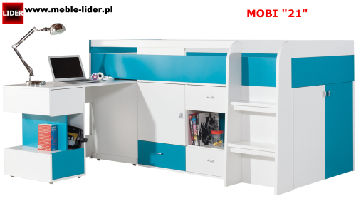 ŁÓŻKO Z BIURKIEM MO21 MOBI