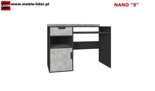 Biurko Nano 9 do pokoju młodzieżowego 