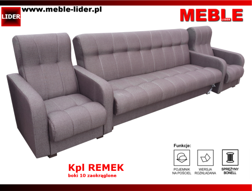 komplet wypoczynkowy REMEK