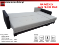 Narożnik mini FLORI MAX B  140x280