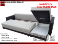 Narożnik mini FLORI MAX B  140x280