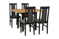 Stół MAX 7 80 x 80/110cm + 4 krzesła NILO 2